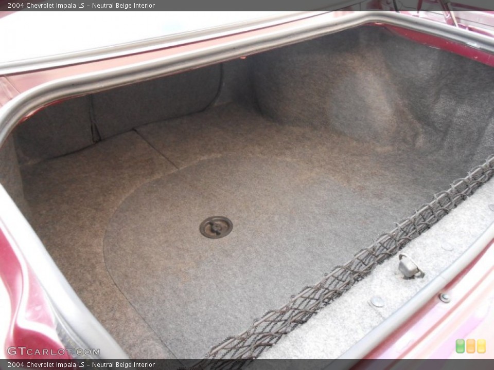 Neutral Beige Interior Trunk for the 2004 Chevrolet Impala LS #78755270