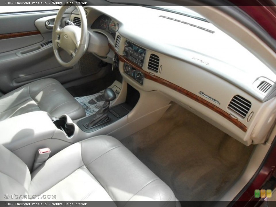 Neutral Beige Interior Dashboard for the 2004 Chevrolet Impala LS #78755285