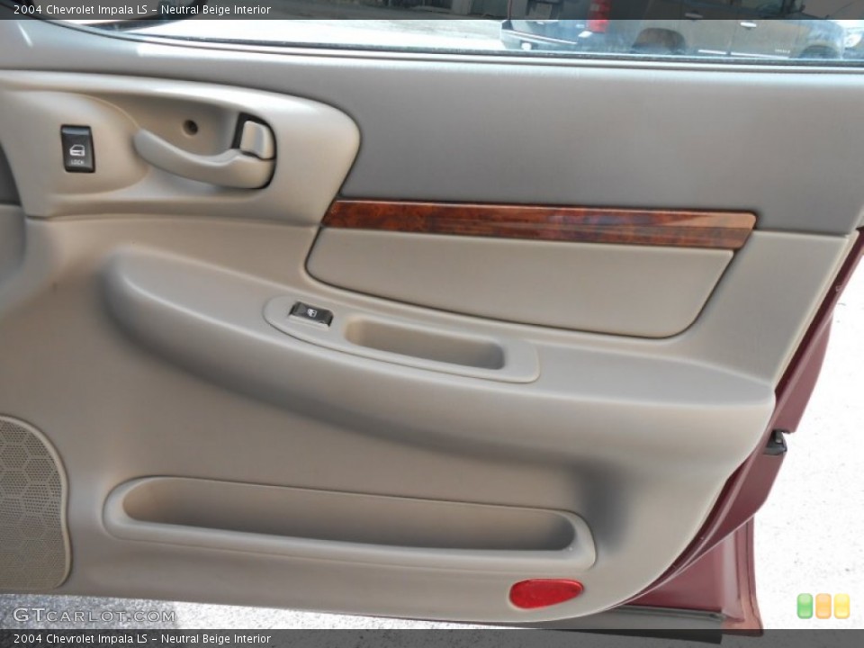 Neutral Beige Interior Door Panel for the 2004 Chevrolet Impala LS #78755294