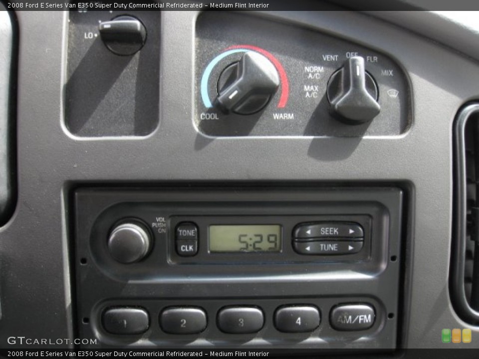 Medium Flint Interior Controls for the 2008 Ford E Series Van E350 Super Duty Commericial Refriderated #78755744