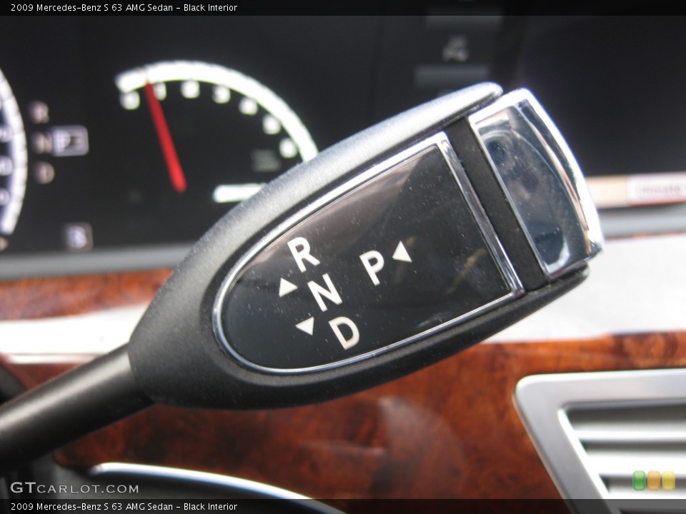 Black Interior Transmission for the 2009 Mercedes-Benz S 63 AMG Sedan #78755867