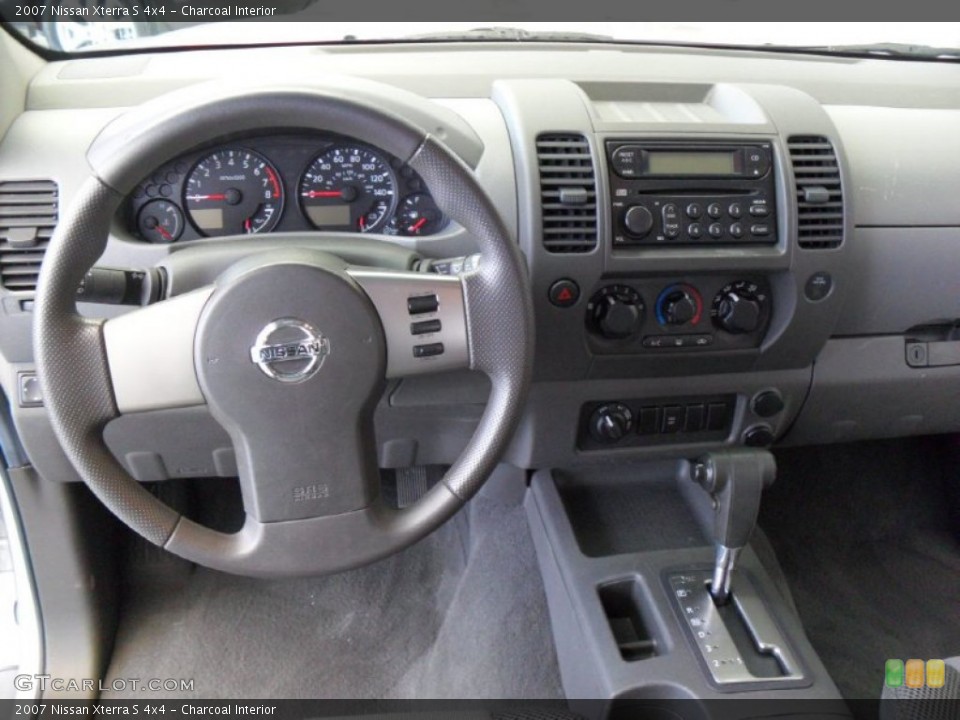Charcoal Interior Dashboard for the 2007 Nissan Xterra S 4x4 #78756713