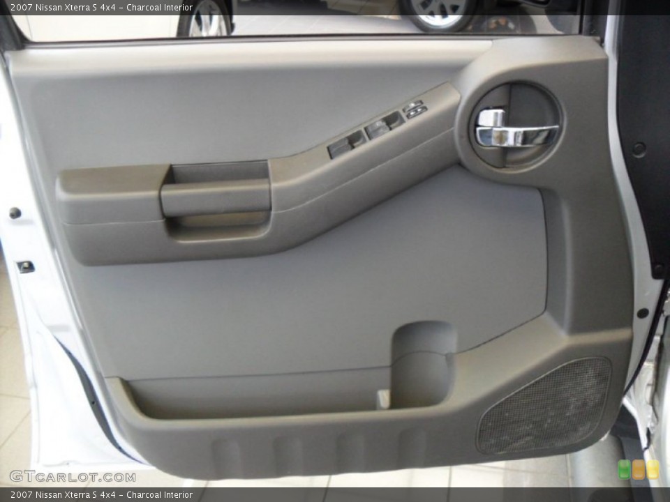 Charcoal Interior Door Panel for the 2007 Nissan Xterra S 4x4 #78756779