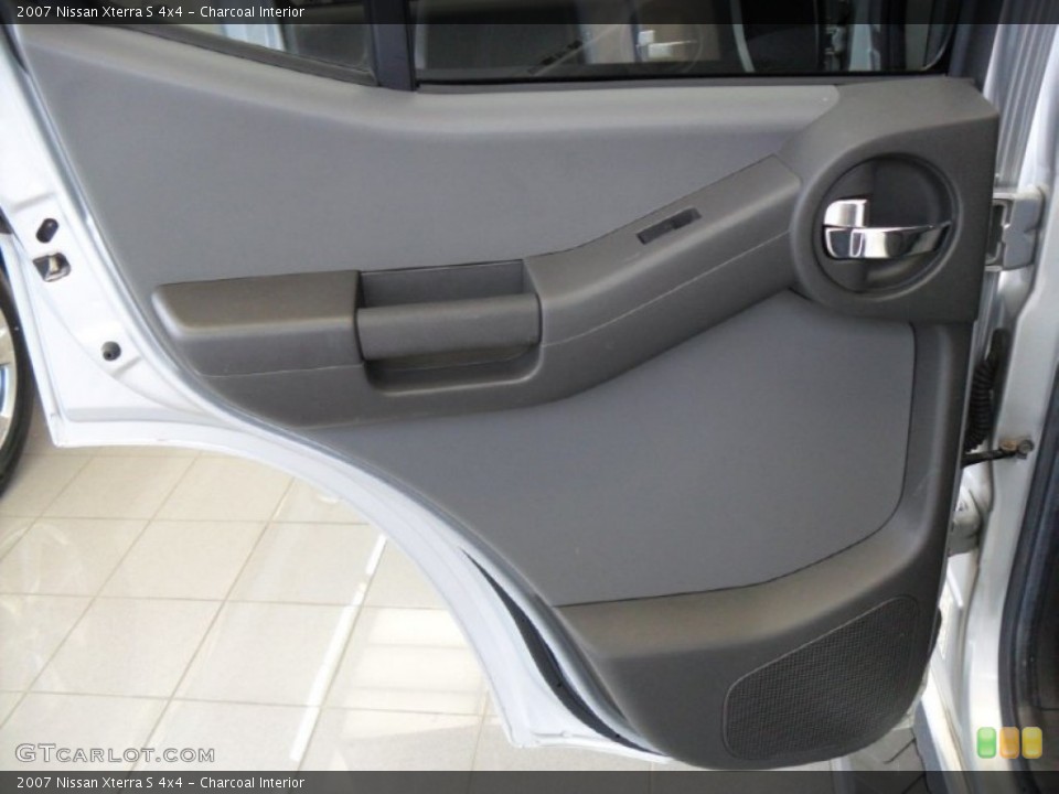 Charcoal Interior Door Panel for the 2007 Nissan Xterra S 4x4 #78756788
