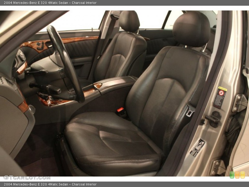 Charcoal Interior Front Seat for the 2004 Mercedes-Benz E 320 4Matic Sedan #78757415
