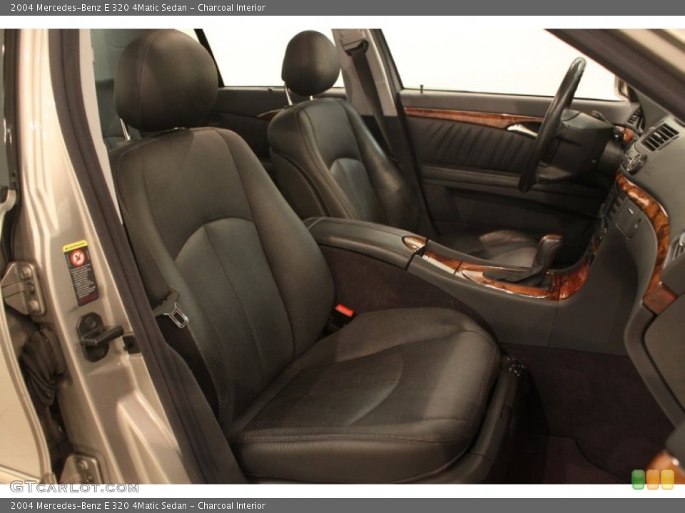 Charcoal Interior Photo for the 2004 Mercedes-Benz E 320 4Matic Sedan #78757476