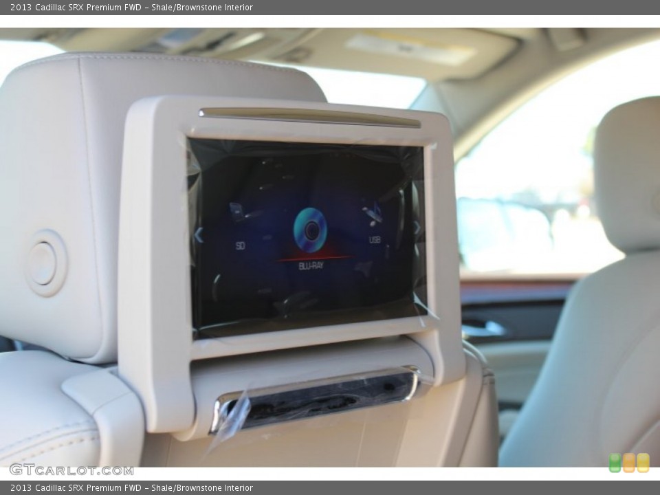 Shale/Brownstone Interior Entertainment System for the 2013 Cadillac SRX Premium FWD #78759180
