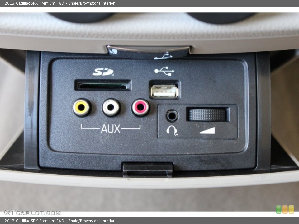 Shale/Brownstone Interior Controls for the 2013 Cadillac SRX Premium FWD #78759251