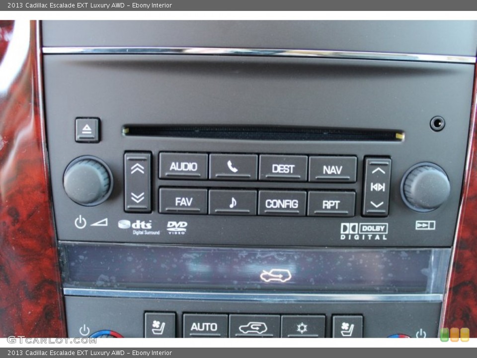 Ebony Interior Controls for the 2013 Cadillac Escalade EXT Luxury AWD #78759587