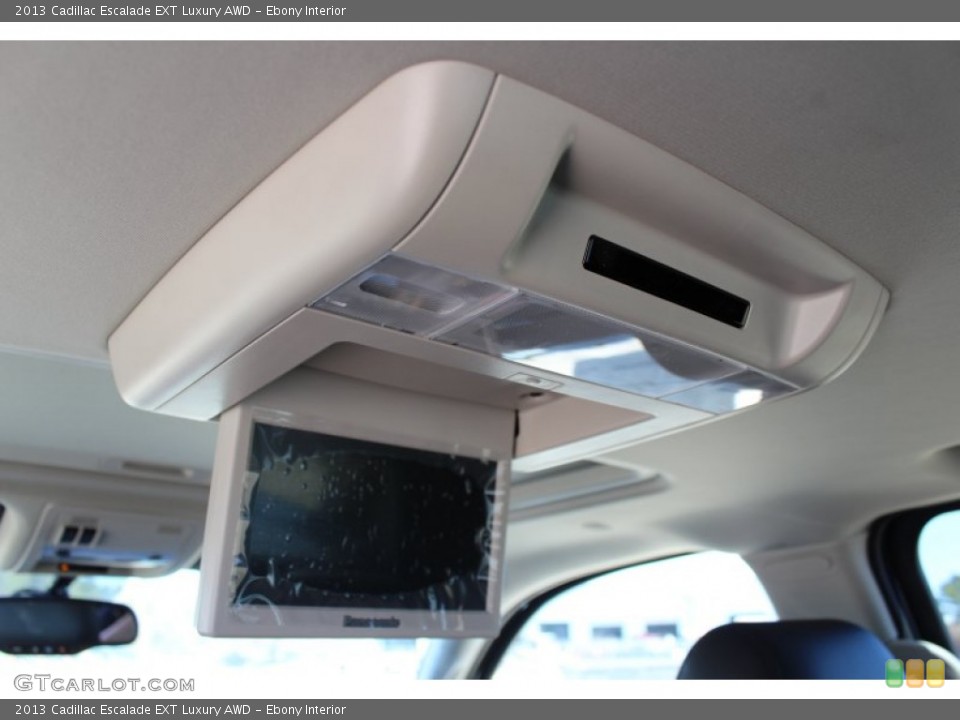 Ebony Interior Entertainment System for the 2013 Cadillac Escalade EXT Luxury AWD #78759641