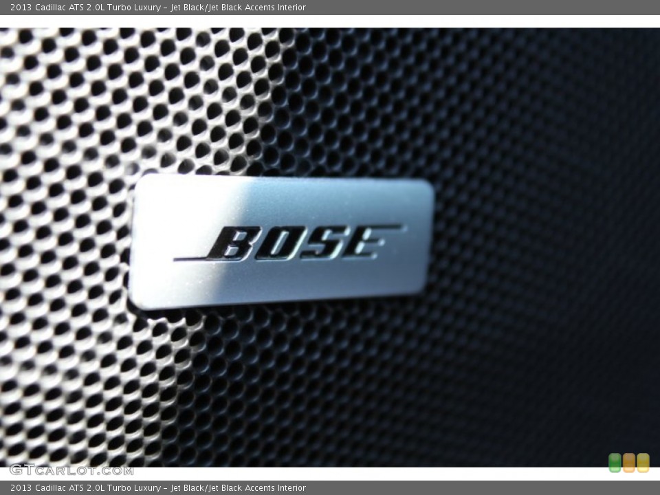 Jet Black/Jet Black Accents Interior Audio System for the 2013 Cadillac ATS 2.0L Turbo Luxury #78759968