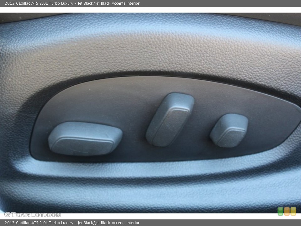 Jet Black/Jet Black Accents Interior Controls for the 2013 Cadillac ATS 2.0L Turbo Luxury #78760019