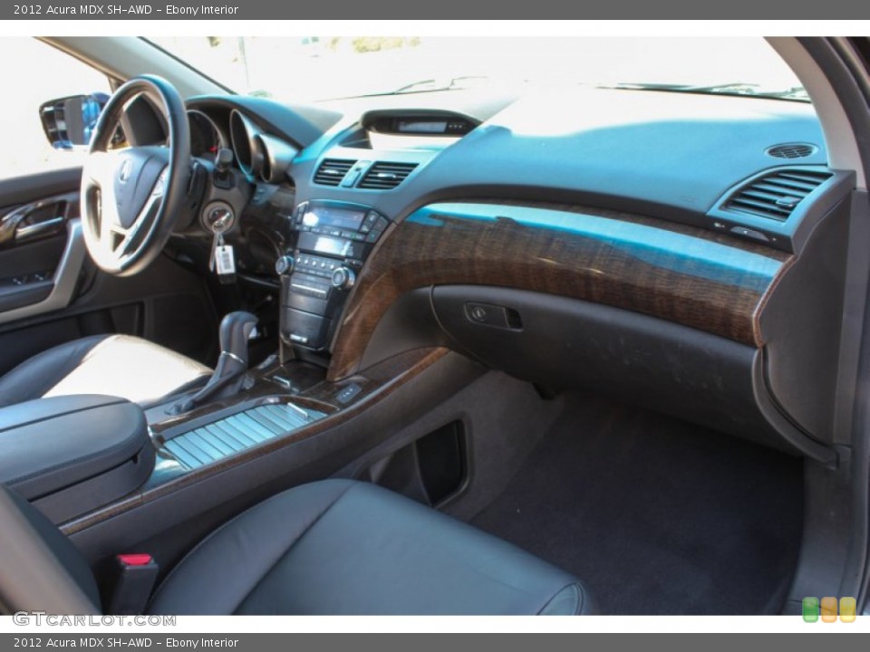 Ebony Interior Dashboard for the 2012 Acura MDX SH-AWD #78760691