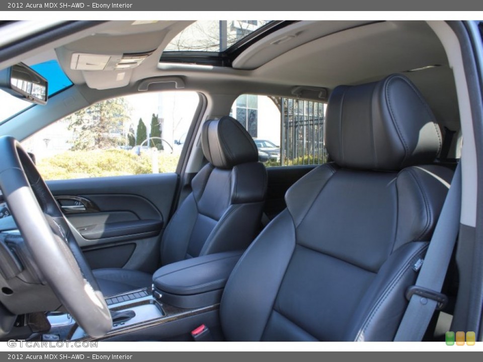 Ebony Interior Photo for the 2012 Acura MDX SH-AWD #78760717
