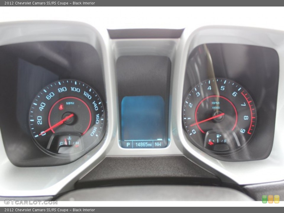 Black Interior Gauges for the 2012 Chevrolet Camaro SS/RS Coupe #78760814
