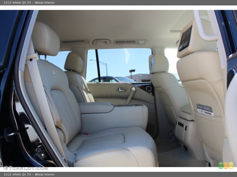 Wheat Interior Rear Seat for the 2013 Infiniti QX 56 #78761972