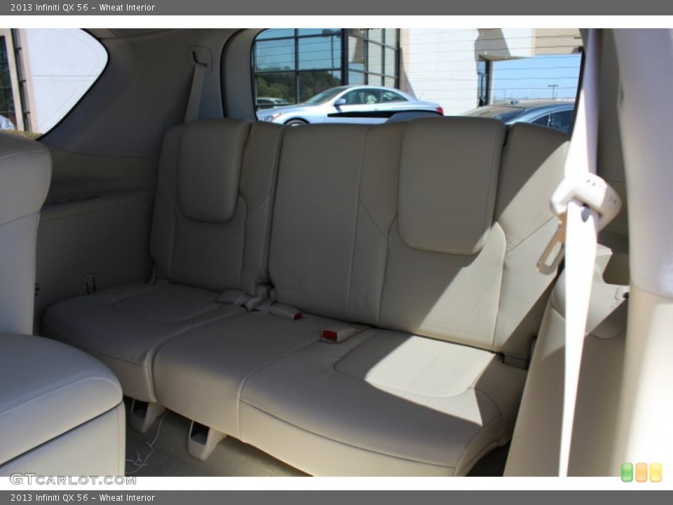 Wheat Interior Rear Seat for the 2013 Infiniti QX 56 #78761975