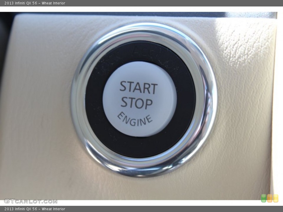 Wheat Interior Controls for the 2013 Infiniti QX 56 #78762011