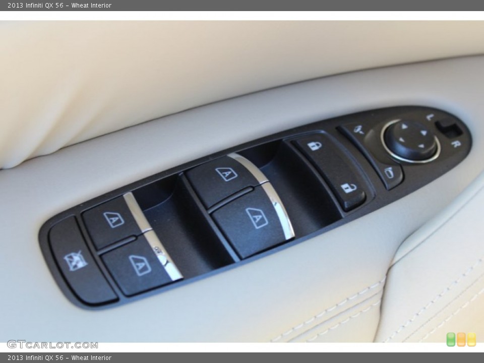 Wheat Interior Controls for the 2013 Infiniti QX 56 #78762017