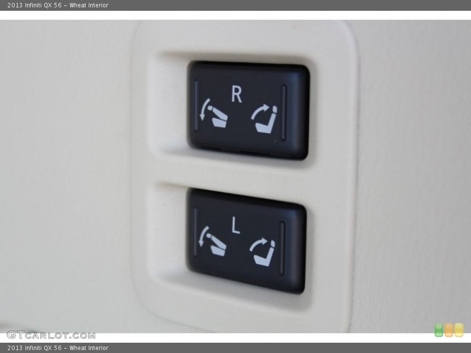 Wheat Interior Controls for the 2013 Infiniti QX 56 #78762035