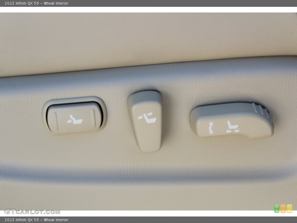 Wheat Interior Controls for the 2013 Infiniti QX 56 #78762041