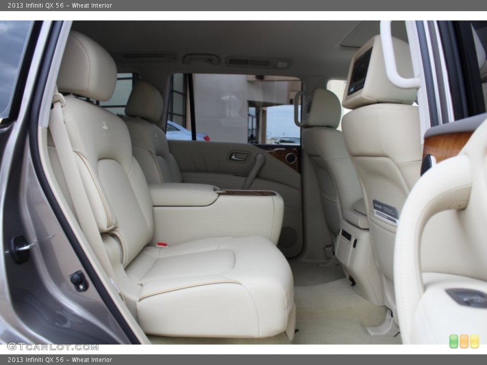 Wheat Interior Rear Seat for the 2013 Infiniti QX 56 #78762104