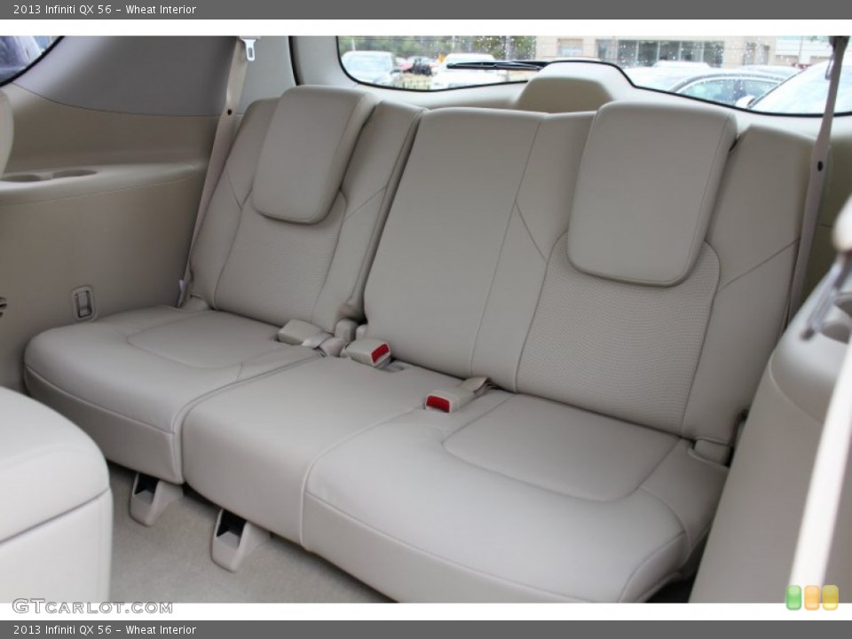 Wheat Interior Rear Seat for the 2013 Infiniti QX 56 #78762107