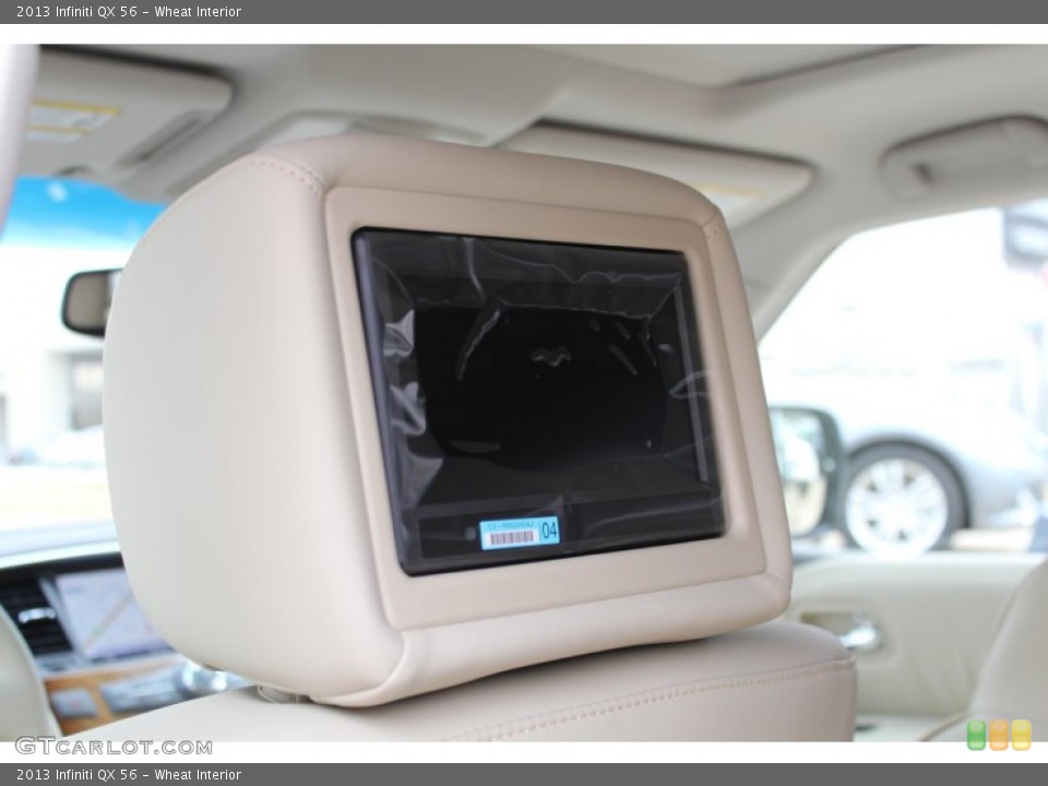 Wheat Interior Entertainment System for the 2013 Infiniti QX 56 #78762128