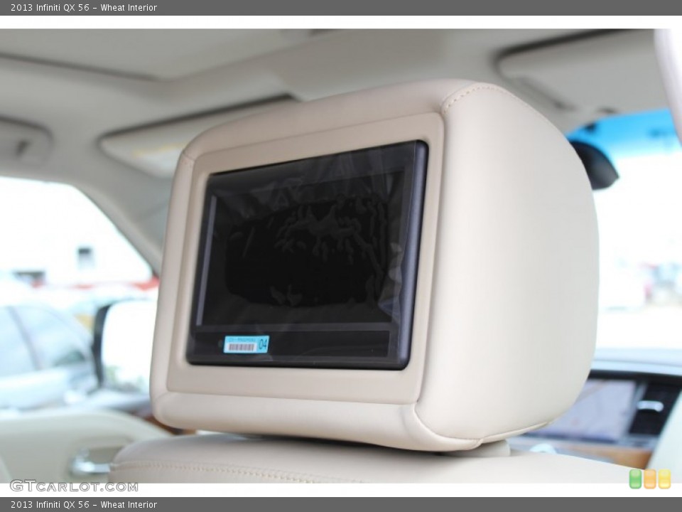 Wheat Interior Entertainment System for the 2013 Infiniti QX 56 #78762131