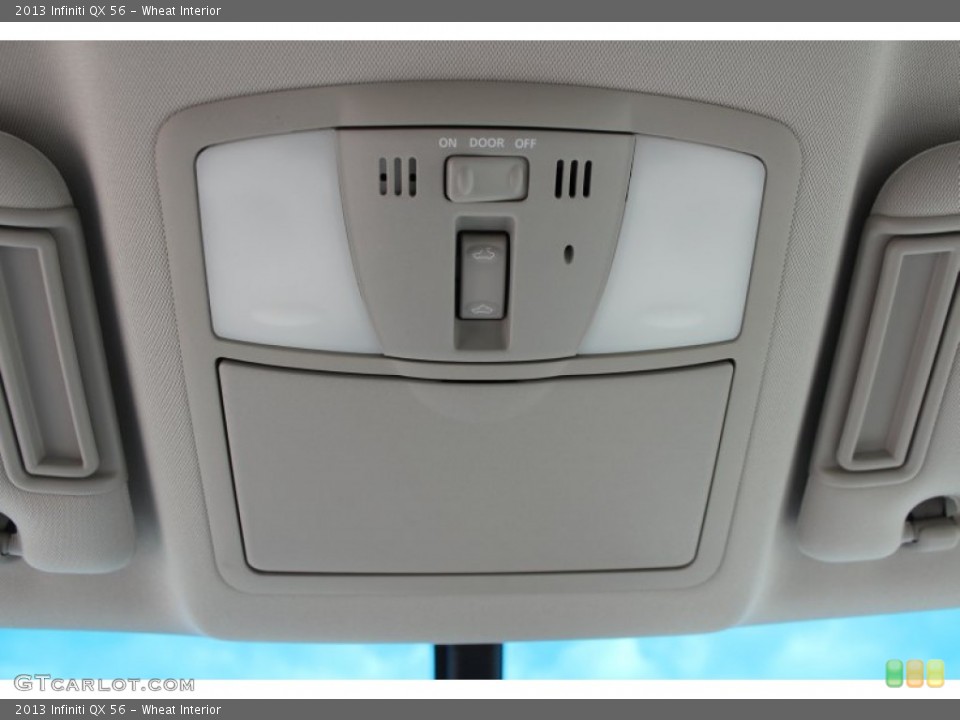 Wheat Interior Controls for the 2013 Infiniti QX 56 #78762158