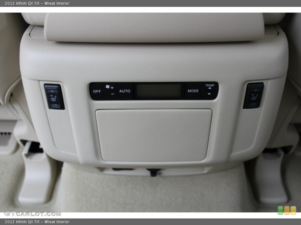 Wheat Interior Controls for the 2013 Infiniti QX 56 #78762164