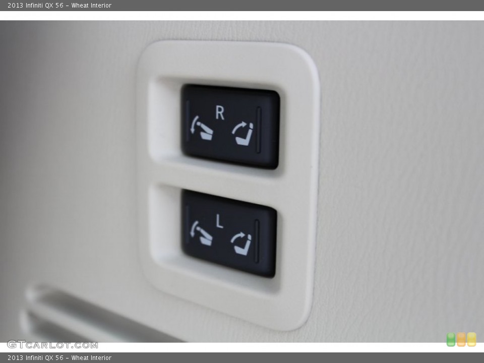 Wheat Interior Controls for the 2013 Infiniti QX 56 #78762173