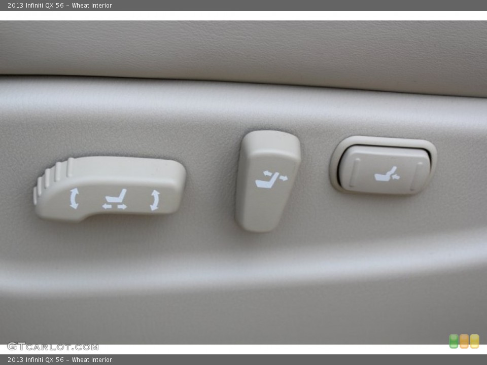 Wheat Interior Controls for the 2013 Infiniti QX 56 #78762182