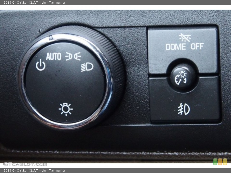 Light Tan Interior Controls for the 2013 GMC Yukon XL SLT #78762659