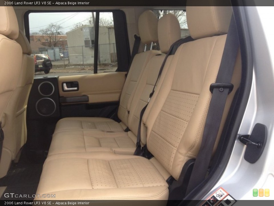 Alpaca Beige Interior Rear Seat for the 2006 Land Rover LR3 V8 SE #78763016