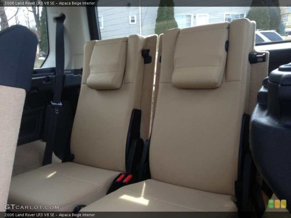Alpaca Beige Interior Rear Seat for the 2006 Land Rover LR3 V8 SE #78763028