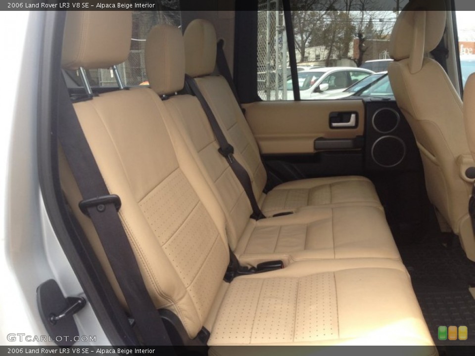 Alpaca Beige Interior Rear Seat for the 2006 Land Rover LR3 V8 SE #78763037