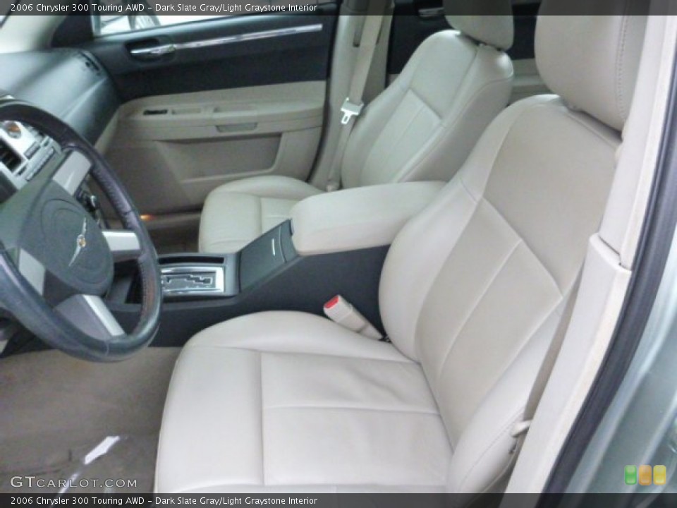 Dark Slate Gray/Light Graystone Interior Front Seat for the 2006 Chrysler 300 Touring AWD #78764807