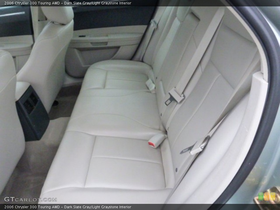 Dark Slate Gray/Light Graystone Interior Rear Seat for the 2006 Chrysler 300 Touring AWD #78764831