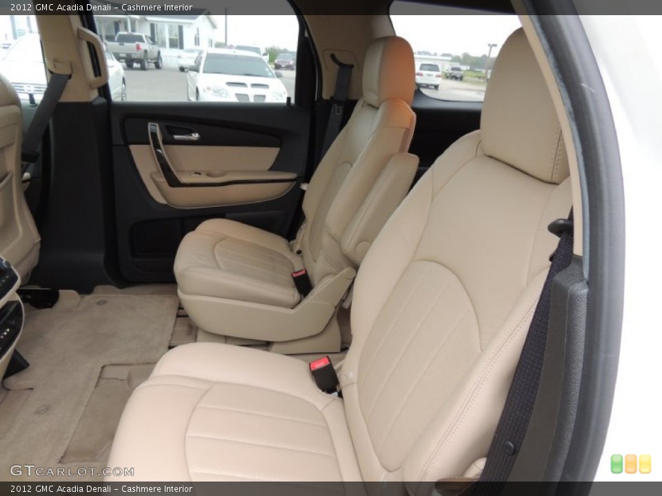Cashmere Interior Rear Seat for the 2012 GMC Acadia Denali #78766148