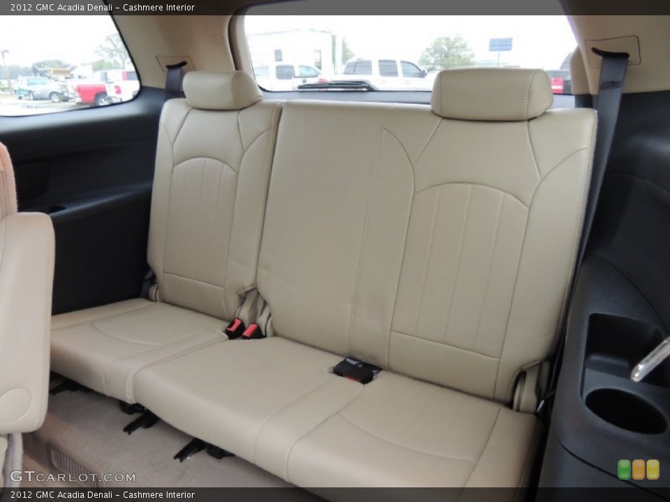 Cashmere Interior Rear Seat for the 2012 GMC Acadia Denali #78766173