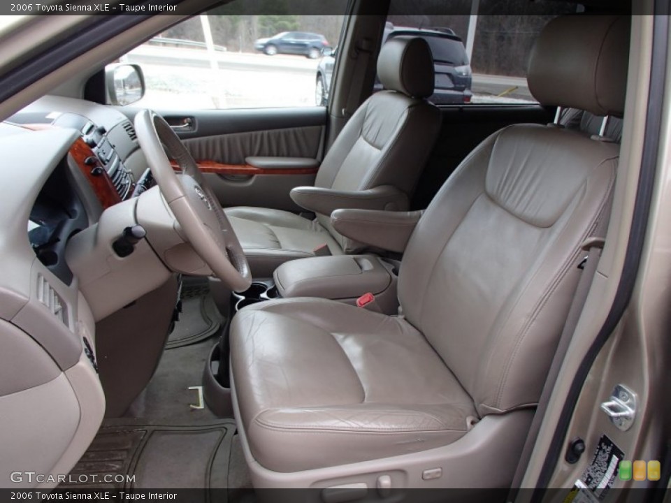 Taupe Interior Front Seat for the 2006 Toyota Sienna XLE #78766864