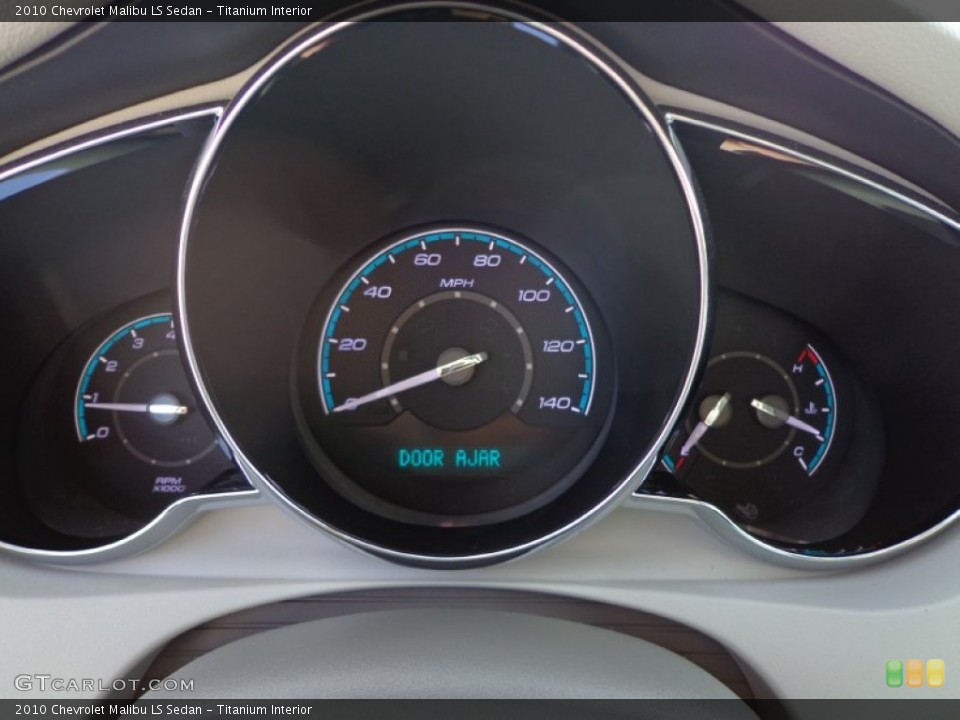 Titanium Interior Gauges for the 2010 Chevrolet Malibu LS Sedan #78767246