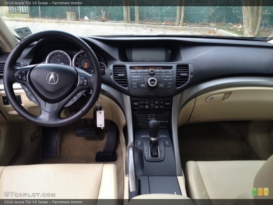 Parchment Interior Dashboard for the 2010 Acura TSX V6 Sedan #78767395