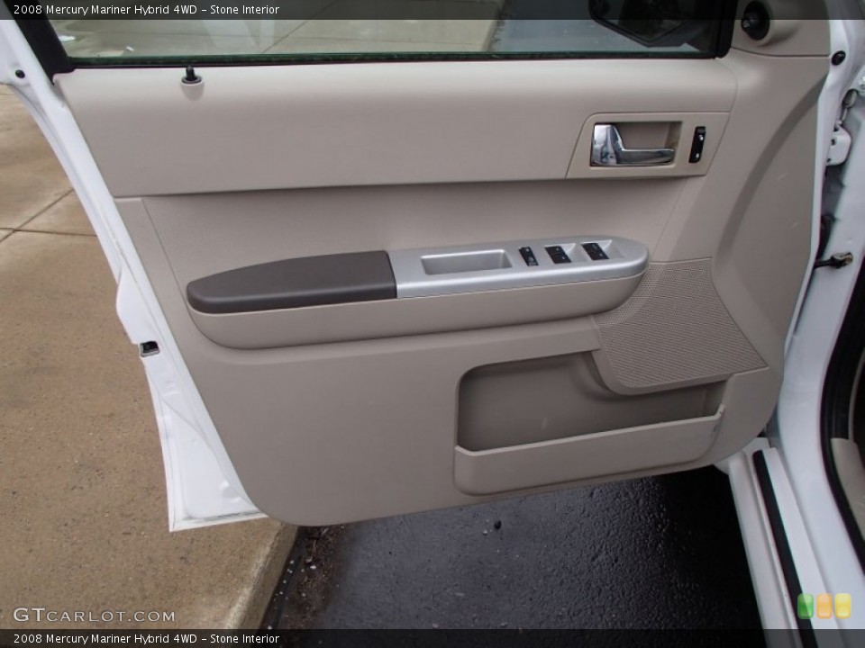Stone Interior Door Panel for the 2008 Mercury Mariner Hybrid 4WD #78769760