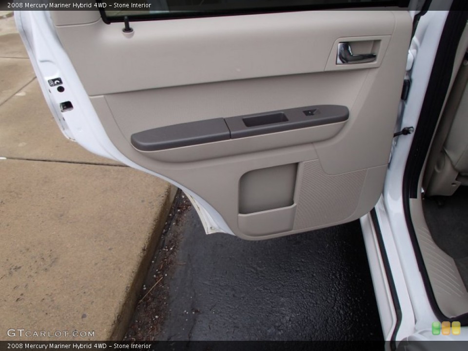 Stone Interior Door Panel for the 2008 Mercury Mariner Hybrid 4WD #78769811