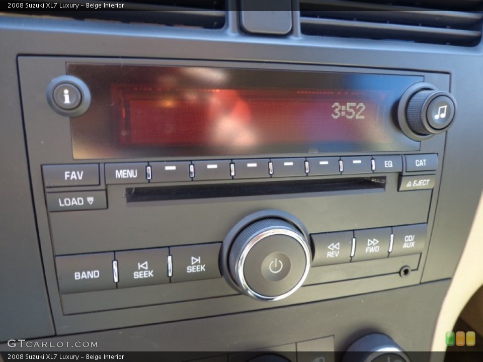 Beige Interior Audio System for the 2008 Suzuki XL7 Luxury #78770336