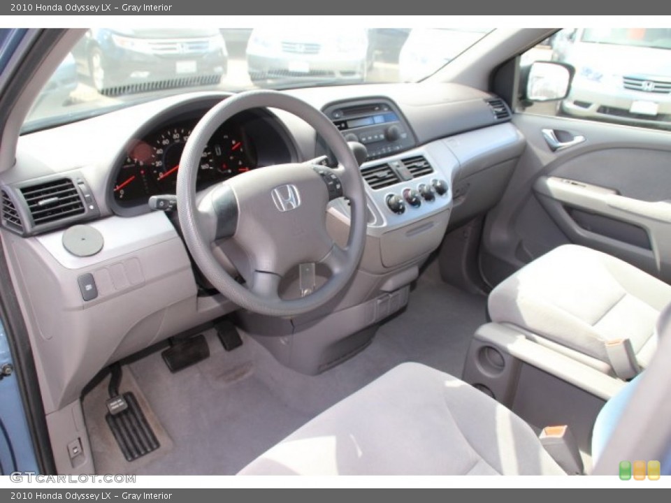 Gray Interior Prime Interior for the 2010 Honda Odyssey LX #78771126