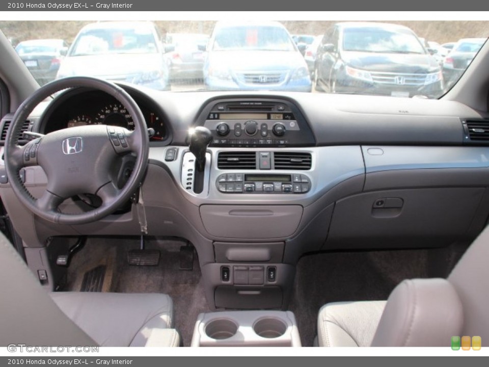 Gray Interior Dashboard for the 2010 Honda Odyssey EX-L #78771590