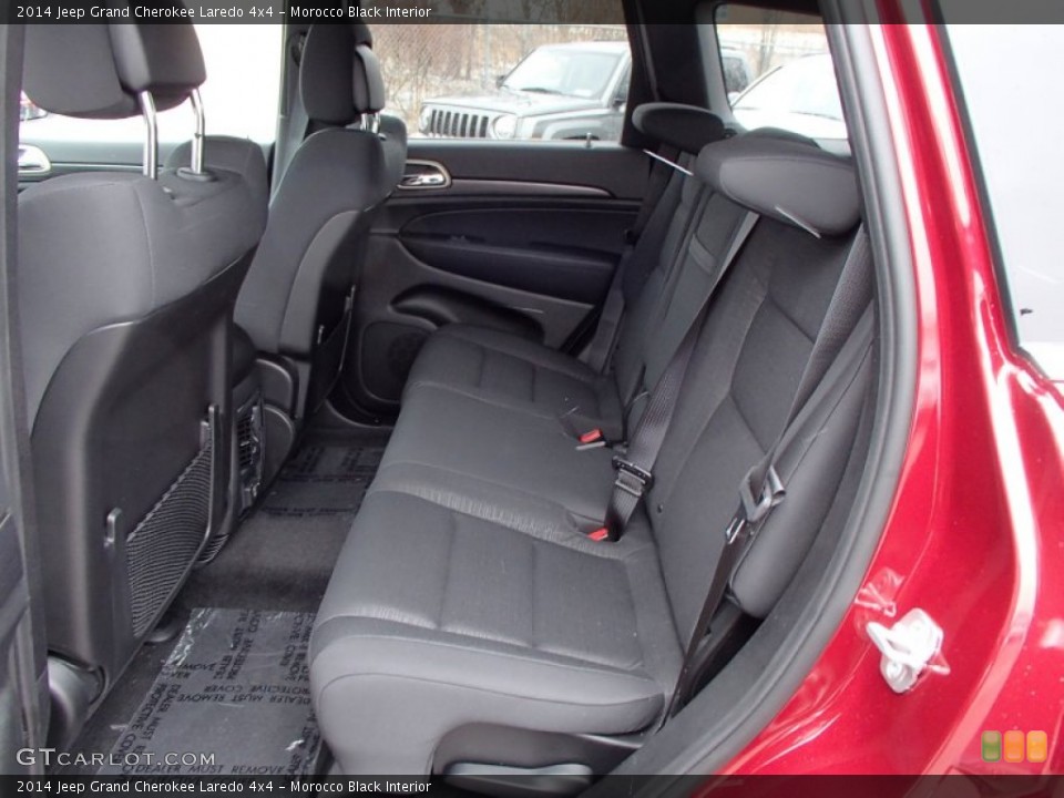 Morocco Black Interior Rear Seat for the 2014 Jeep Grand Cherokee Laredo 4x4 #78771611
